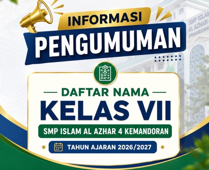 INFORMASI PENGUMUMAN KELAS VII